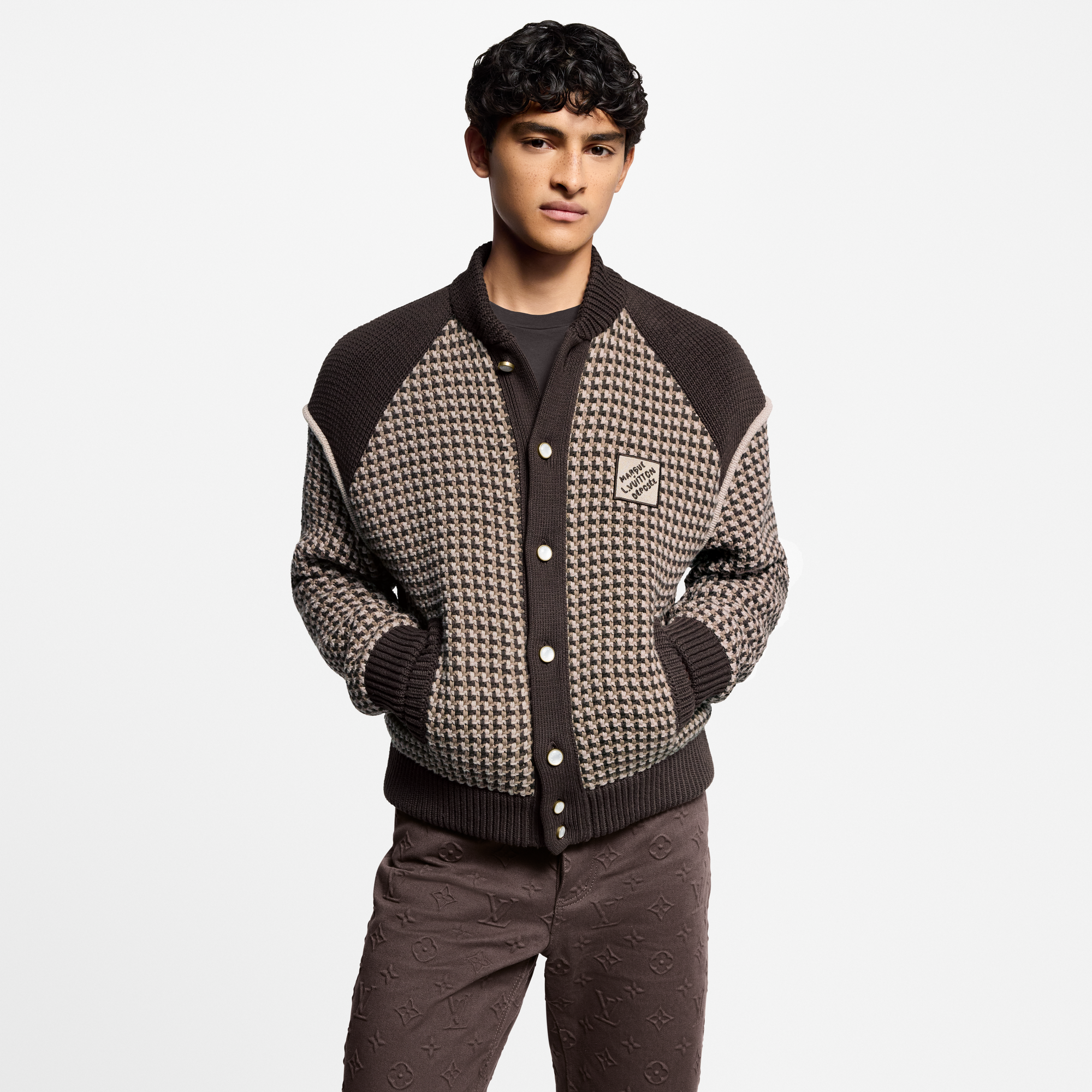 Cazadora bomber de algodón  Hombre Prêt-à-Porter Todo Prêt-à-Porter | LOUIS VUITTON (Zoom de producto)